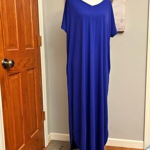 Zenana Outfitters Royal Blue Maxi Dress